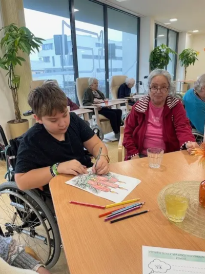 Listopadová návštěva v ALZHEIMER HOME Boskovice