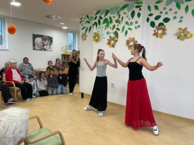 Listopadová návštěva v ALZHEIMER HOME Boskovice