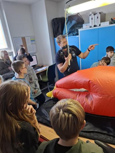 Návštěva u hasičů