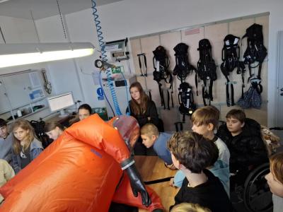 Návštěva u hasičů