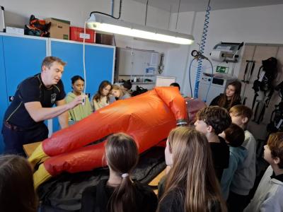 Návštěva u hasičů