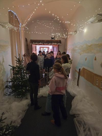 K prababičce na Vánoce