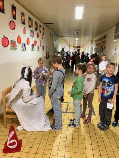 Mikuláš navštívil děti ve školní družině