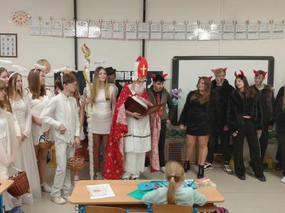 S Mikulášem děti i sportovaly