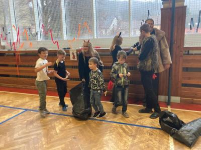 S Mikulášem děti i sportovaly