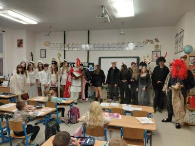 S Mikulášem děti i sportovaly