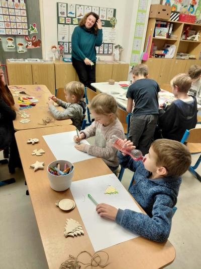 Adventní dílničky na I. stupni