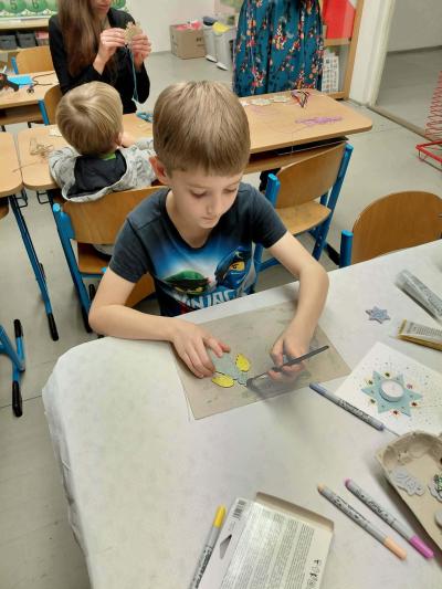 Adventní dílničky na I. stupni