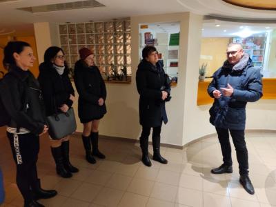 Návštěva partnerské školy