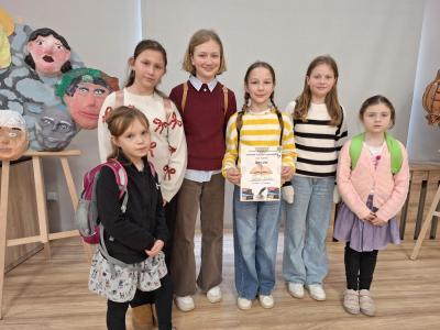 Třetí v okresním kole v recitaci