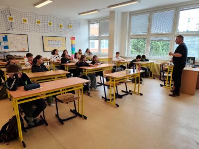 Beseda o recyklaci plastů v rámci projektové výuky