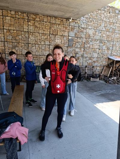 Ukázková lekce první pomoci