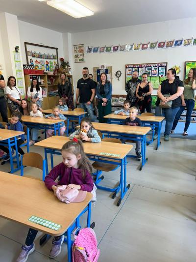 Milé setkání před velkým startem: Budoucí prvňáčci poprvé ve škole