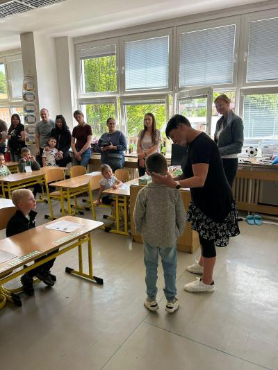 Milé setkání před velkým startem: Budoucí prvňáčci poprvé ve škole