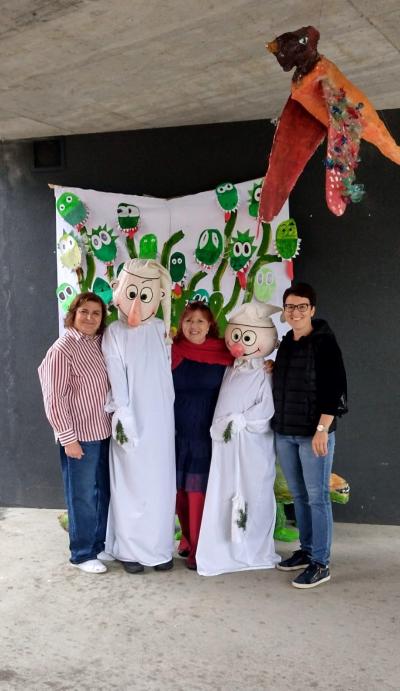 Vernisáž výtvarných prací zakončila první ročník školního festivalu Nebefest