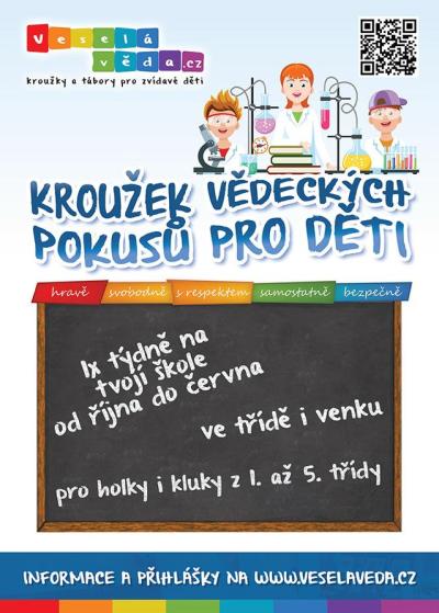 Nabídka zájmových útvarů Veselá věda