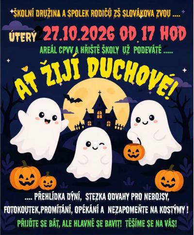 Ať žijí duchové! 27. 10. 2026