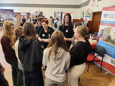 Veletrh středních škol: Osmáci a deváťáci zjišťovali, kam po základce